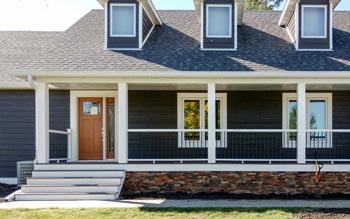6in. Seamless Gutter - White